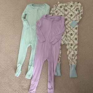 Set of THREE Posh Peanut Sleepers